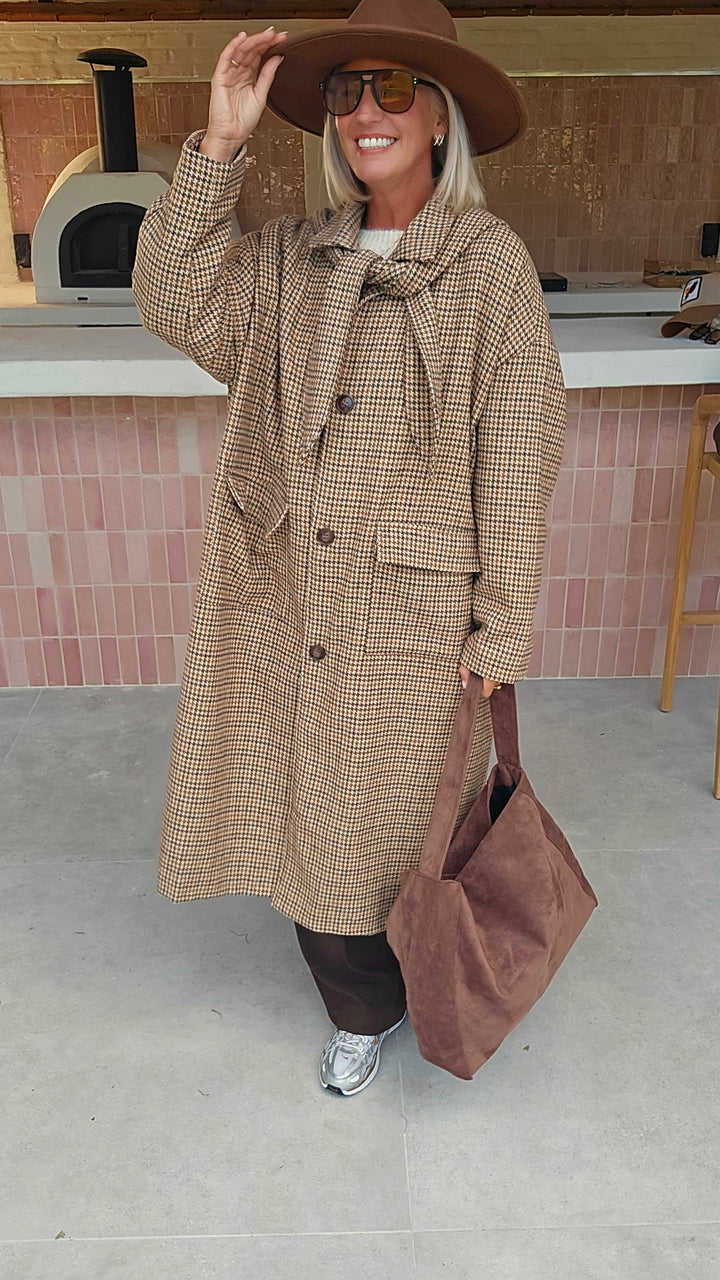 SOLÈNE maxi coat
