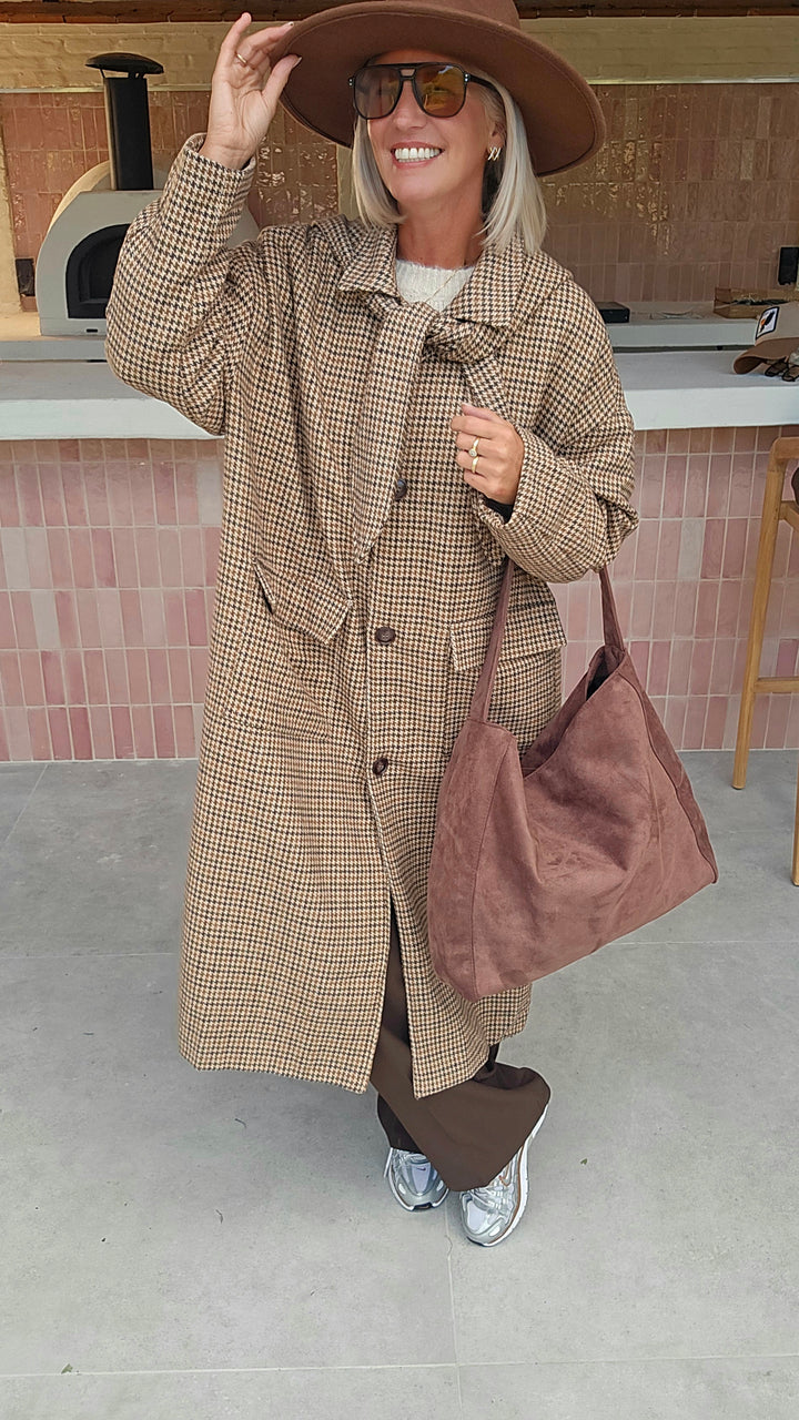 SOLÈNE maxi coat