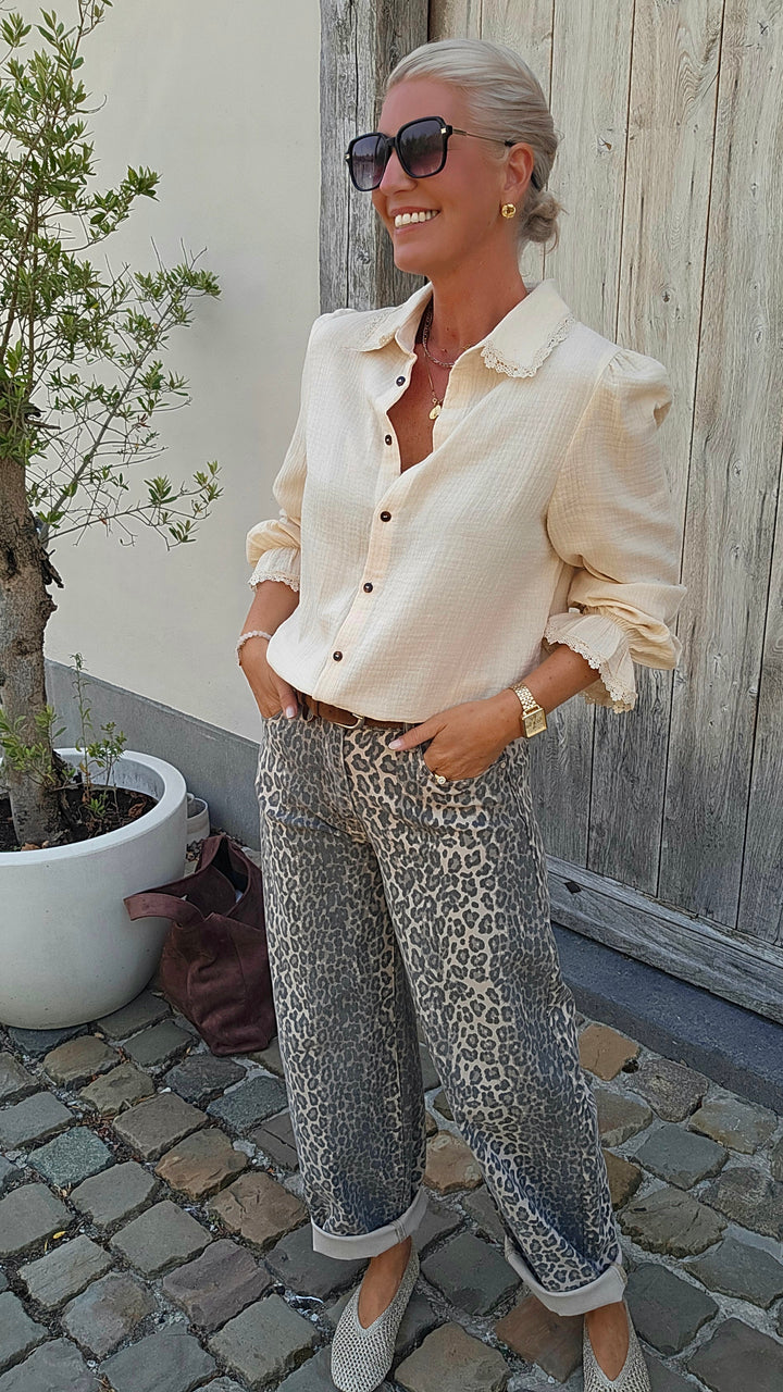 MANON blouse beige