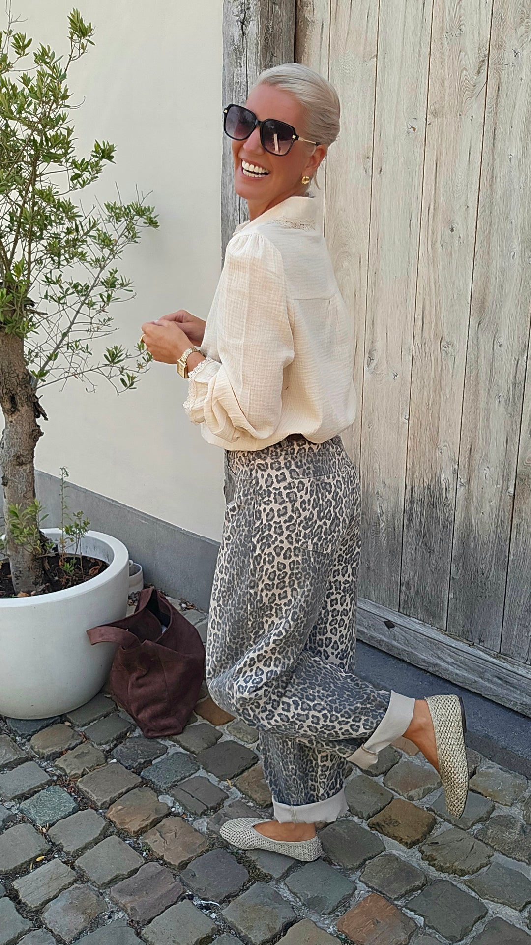 MANON blouse beige