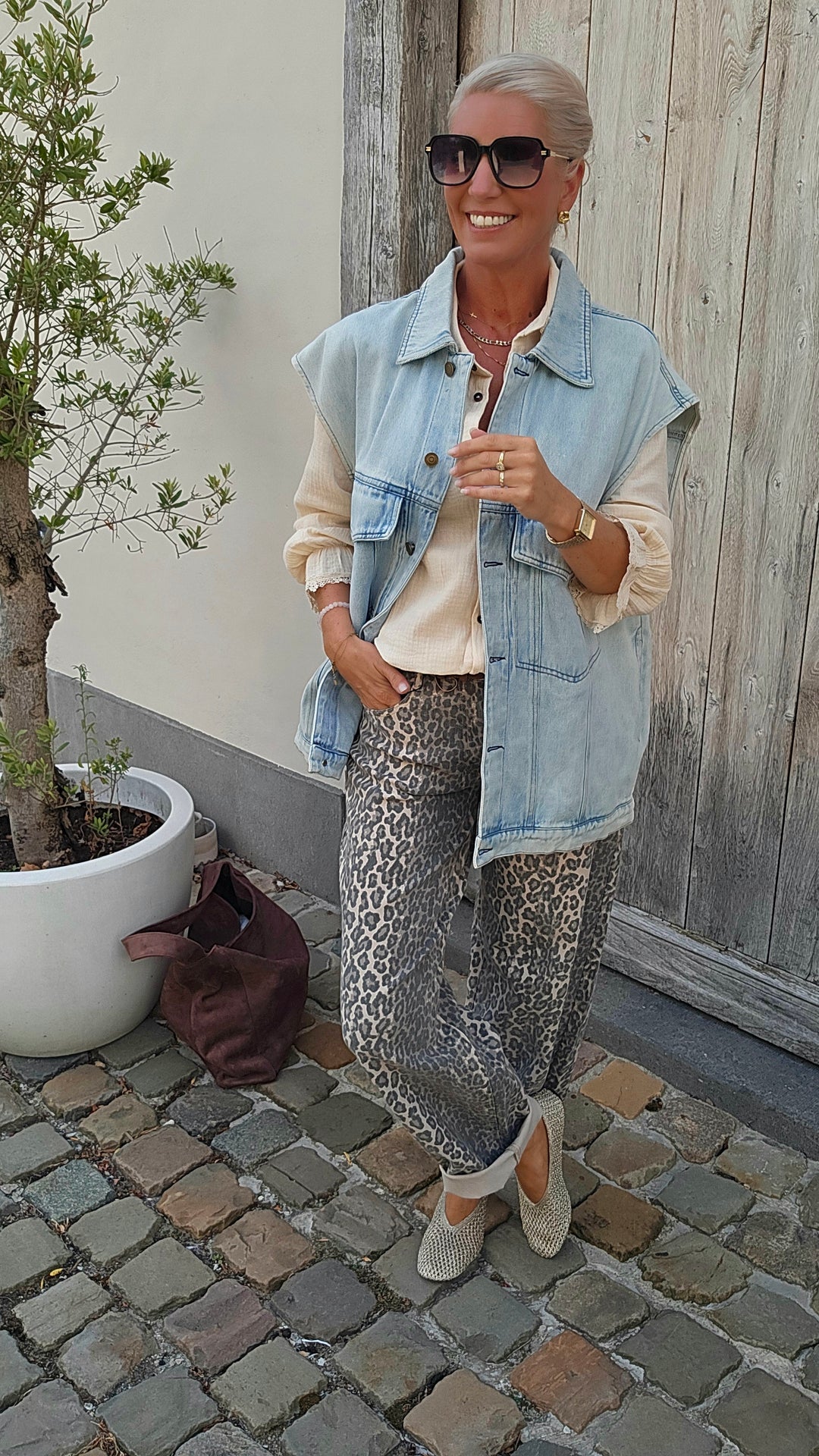 VOGUE denim jacket light blue