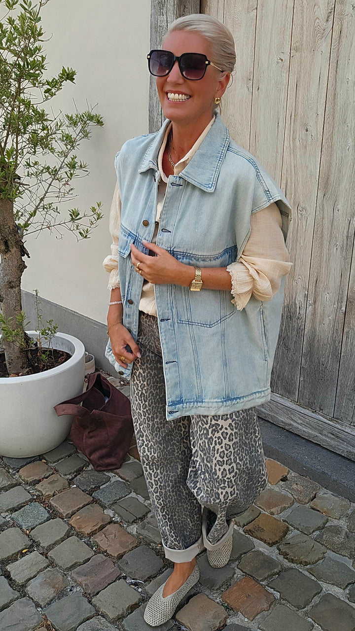 VOGUE denim jacket light blue