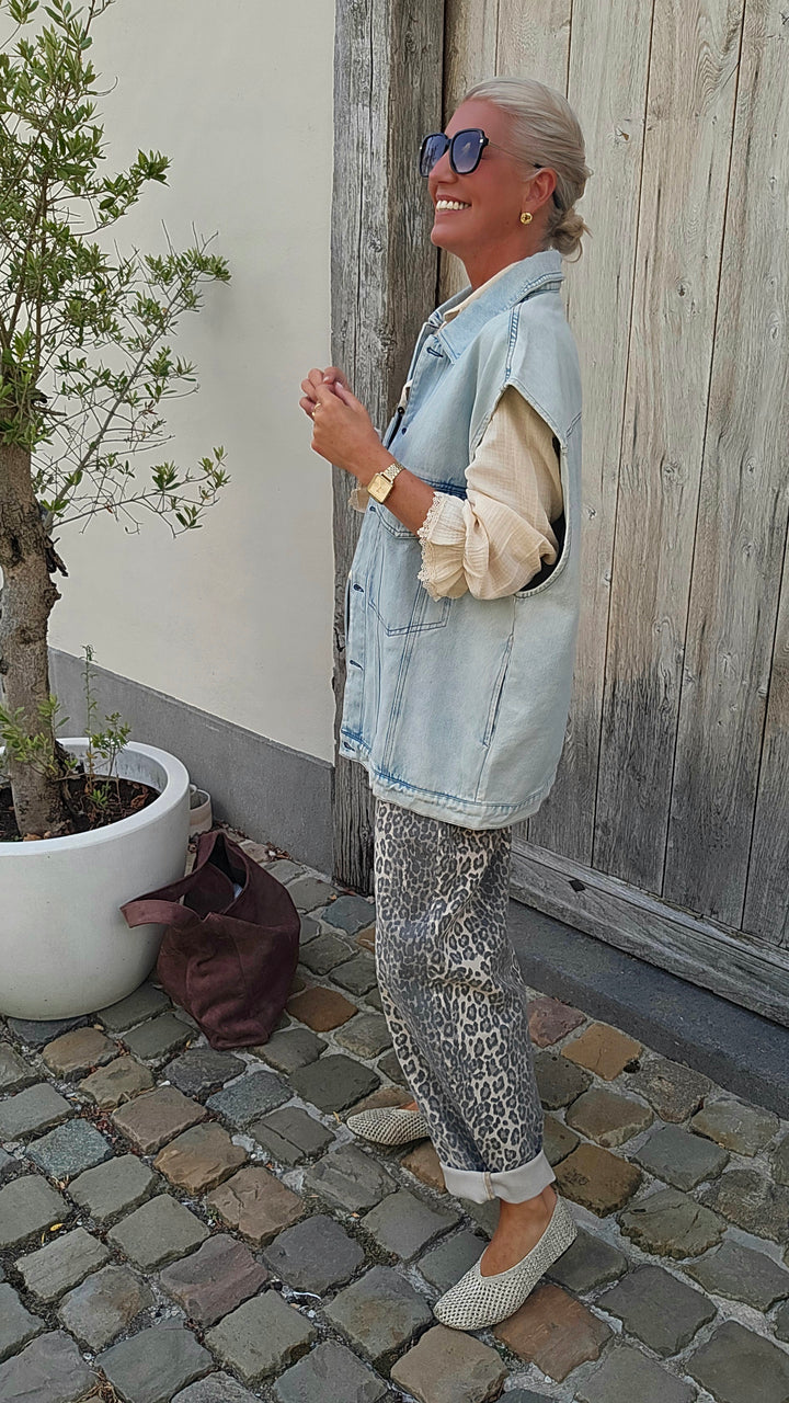 VOGUE denim jacket light blue