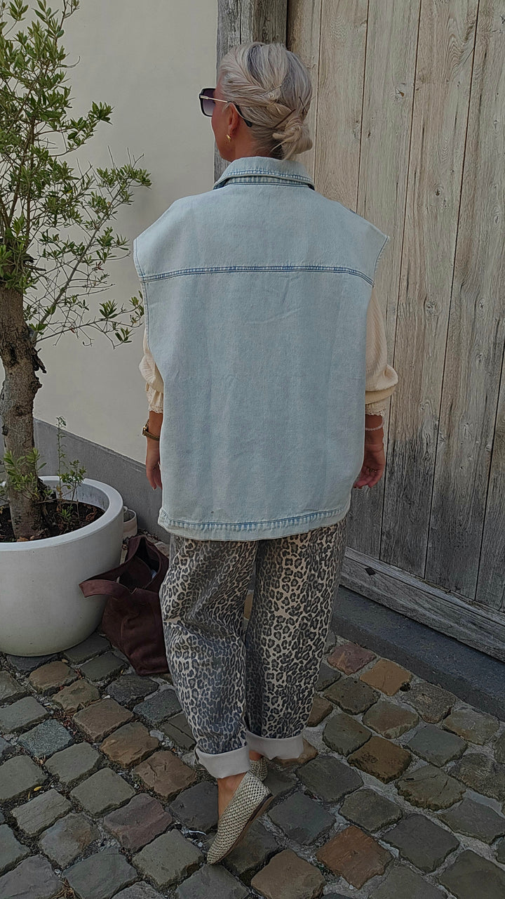 VOGUE denim jacket light blue