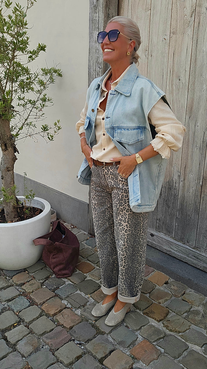 VOGUE denim jacket light blue