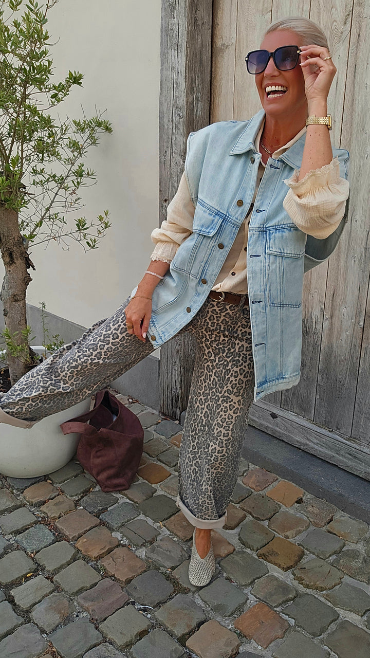 VOGUE denim jacket light blue