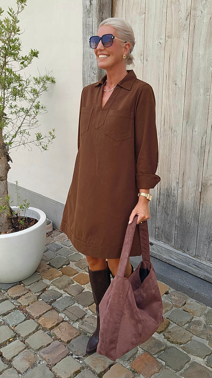 ANAÏS dress chocolat