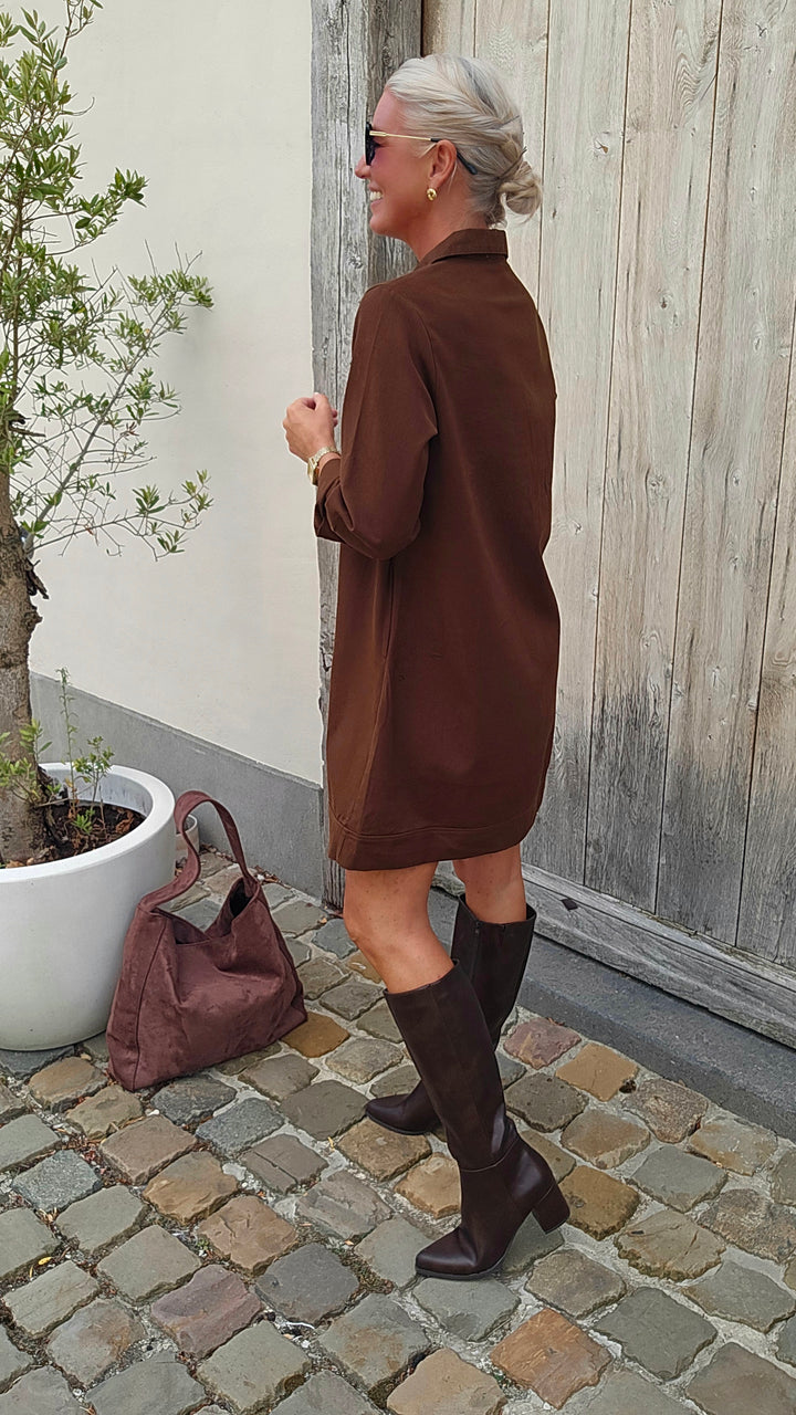 ANAÏS dress chocolat