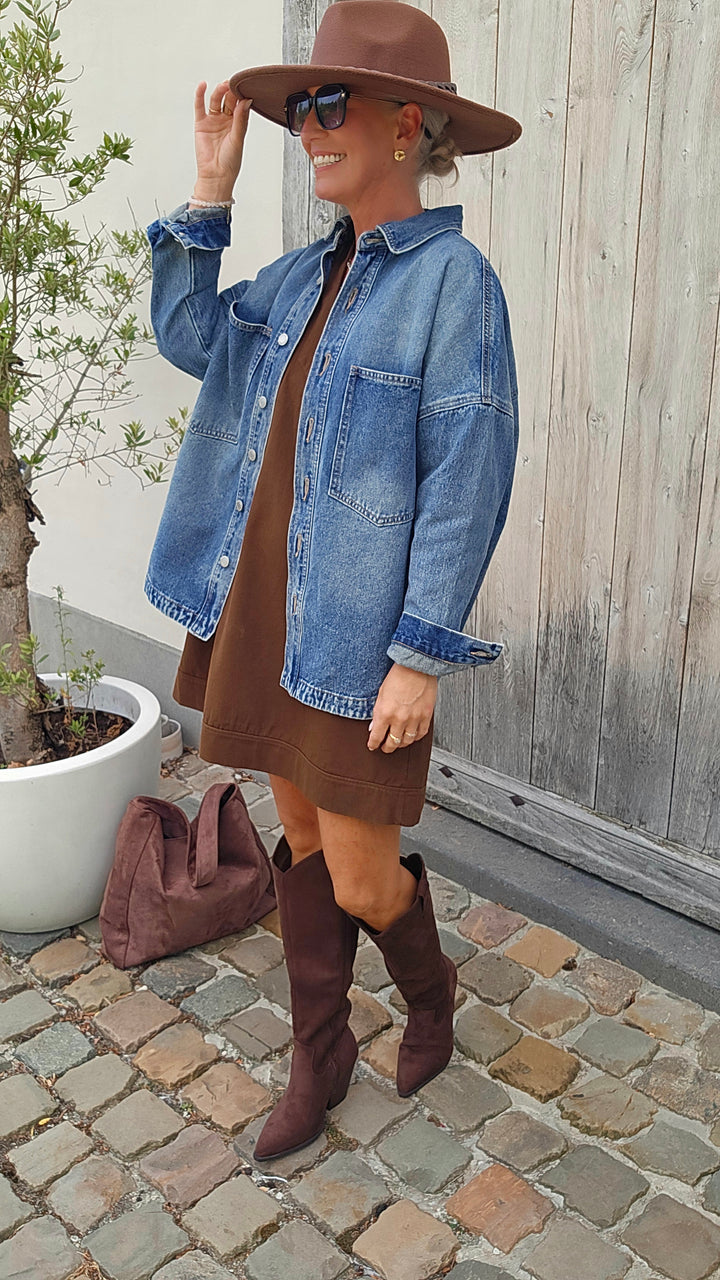 ANAÏS dress chocolat