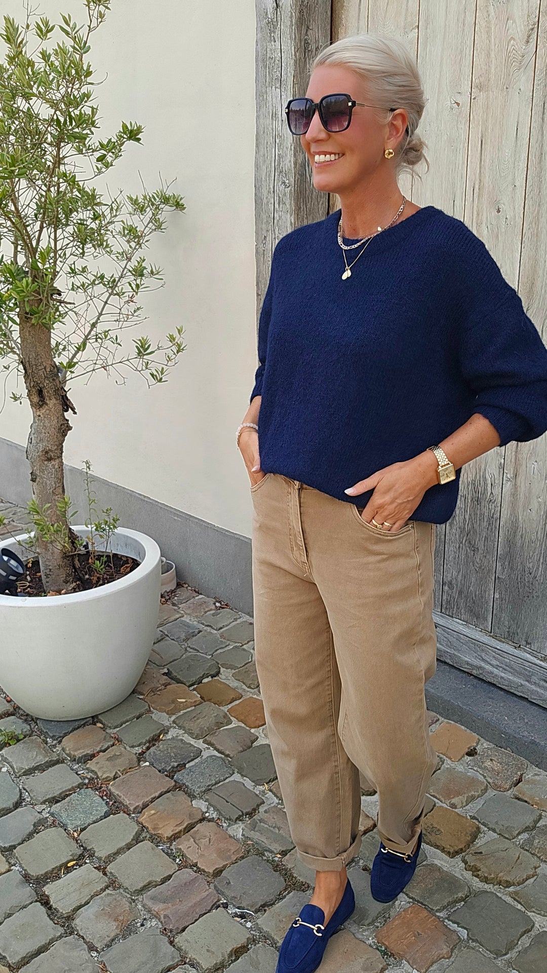 BÉZIERS knit navy