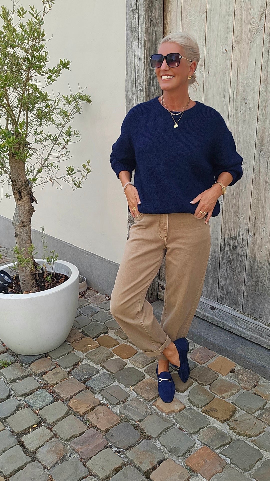 BÉZIERS knit navy