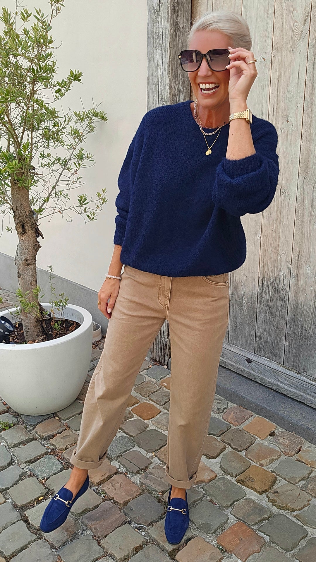 BÉZIERS knit navy