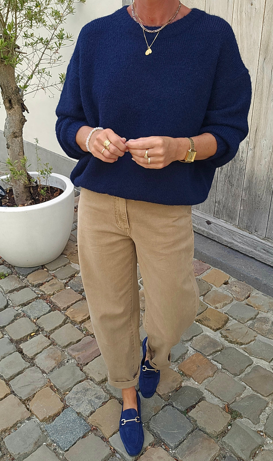 BÉZIERS knit navy