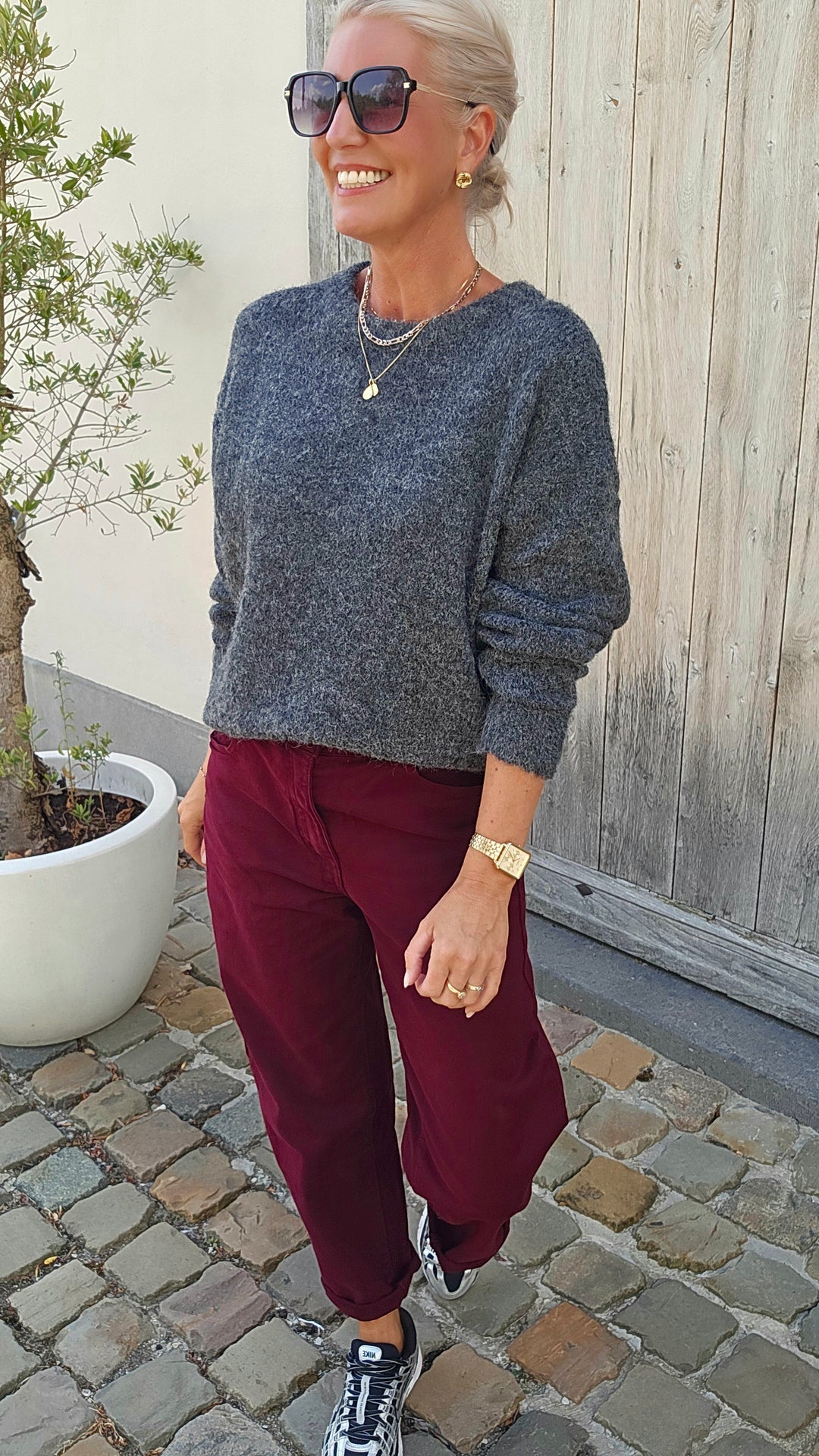 BÉZIERS knit Charcoal