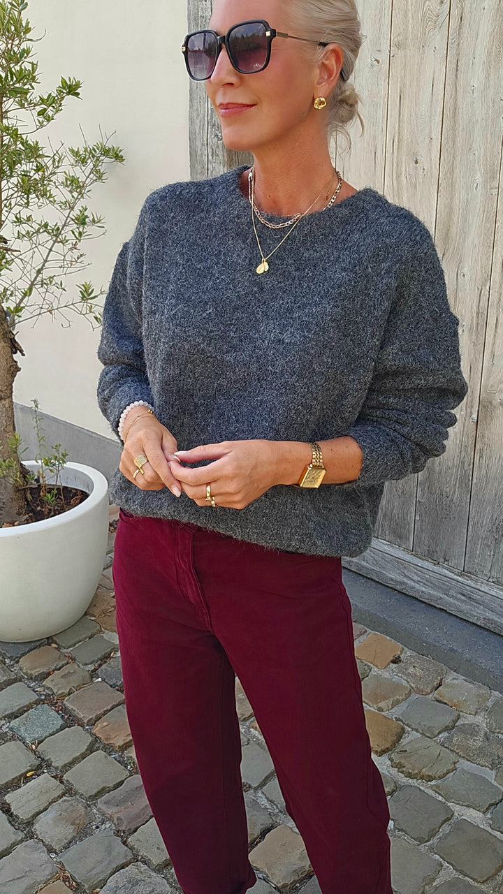 BÉZIERS knit Charcoal