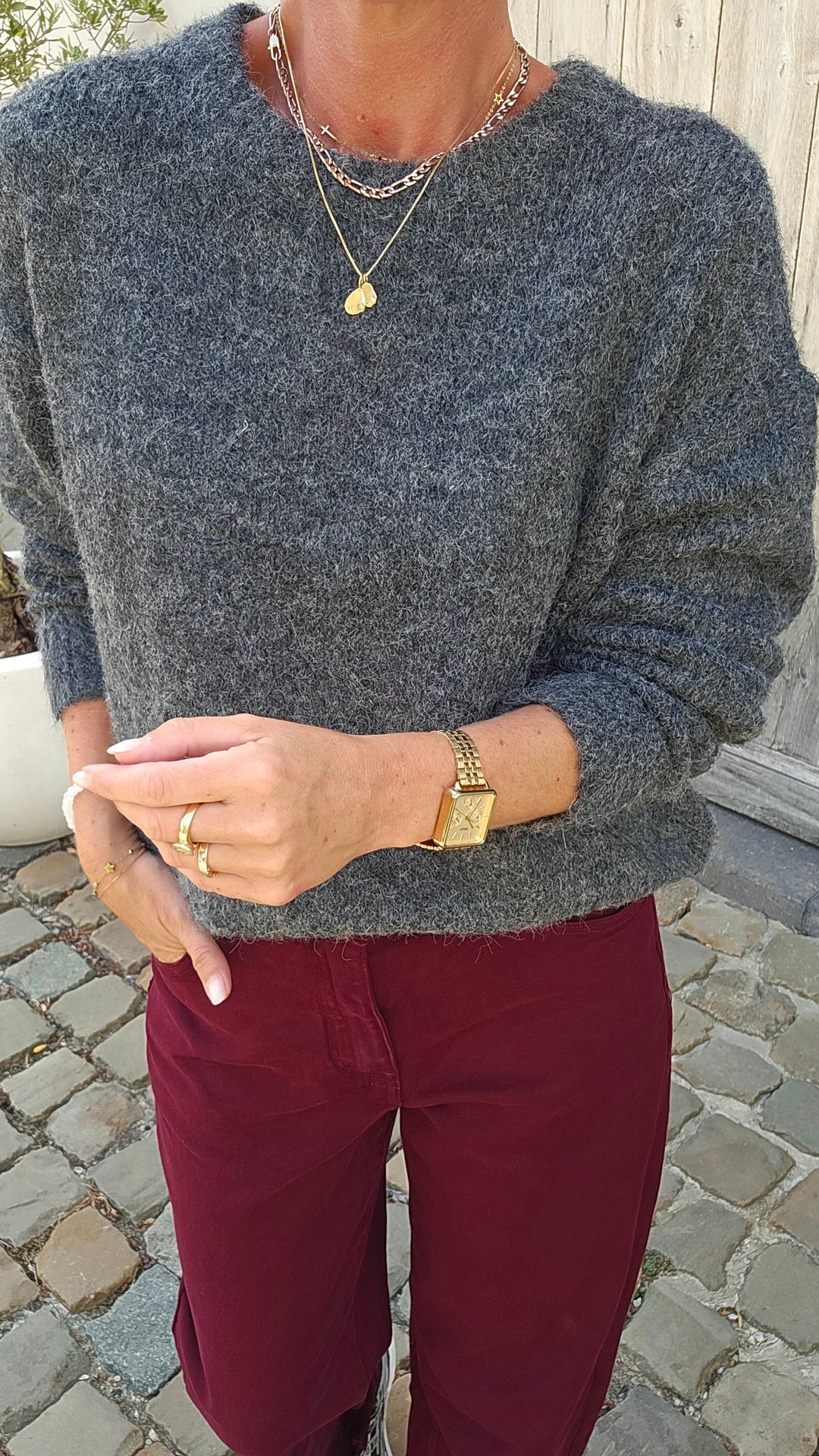 BÉZIERS knit Charcoal