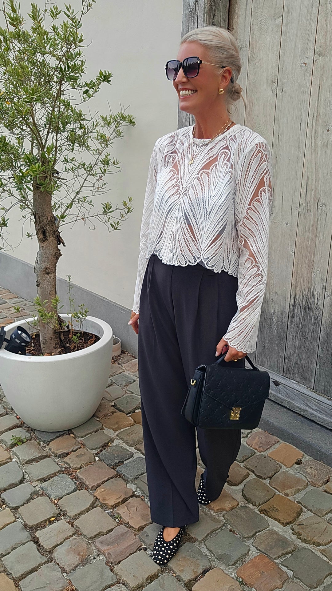 ROMANE lace blouse