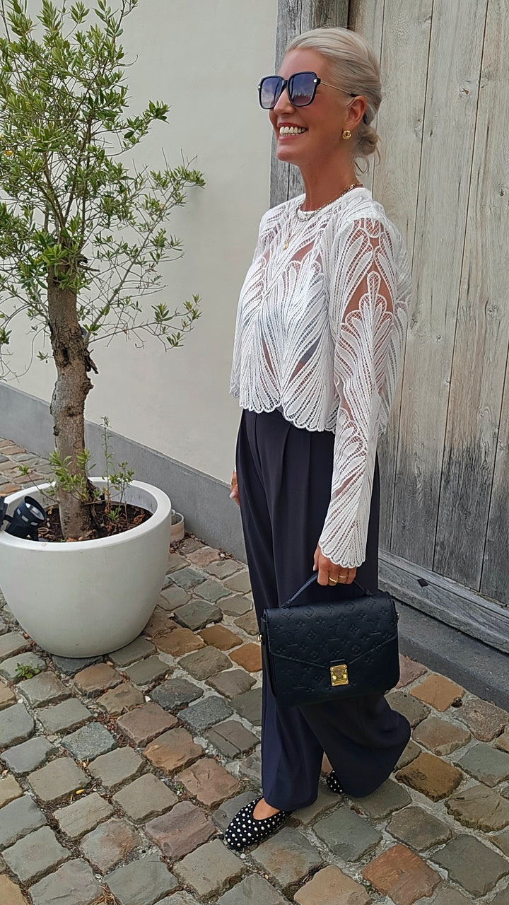 ROMANE lace blouse