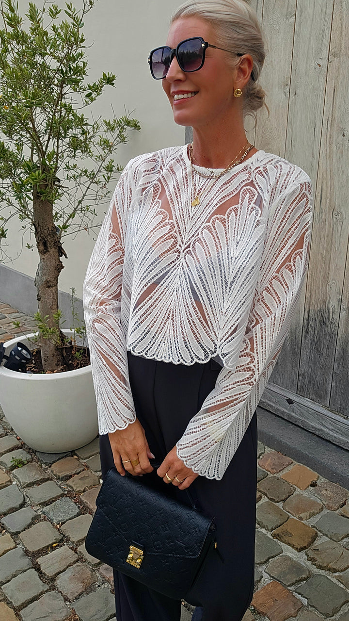 ROMANE lace blouse