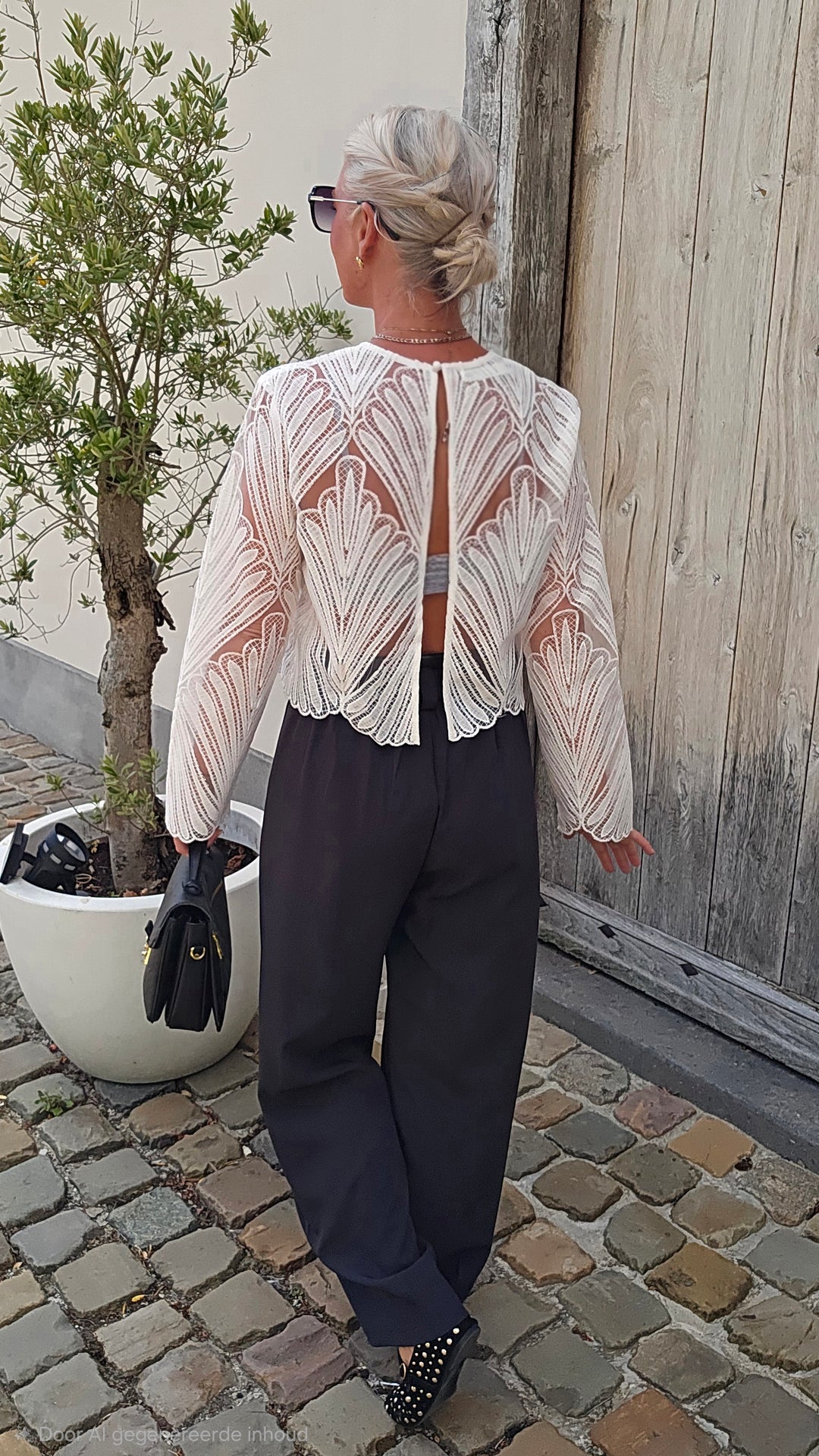 ROMANE lace blouse