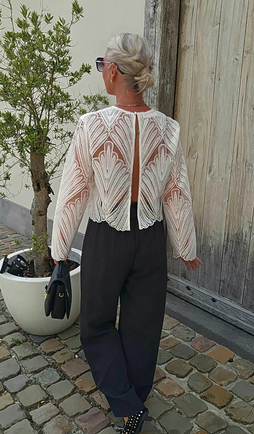 ROMANE lace blouse