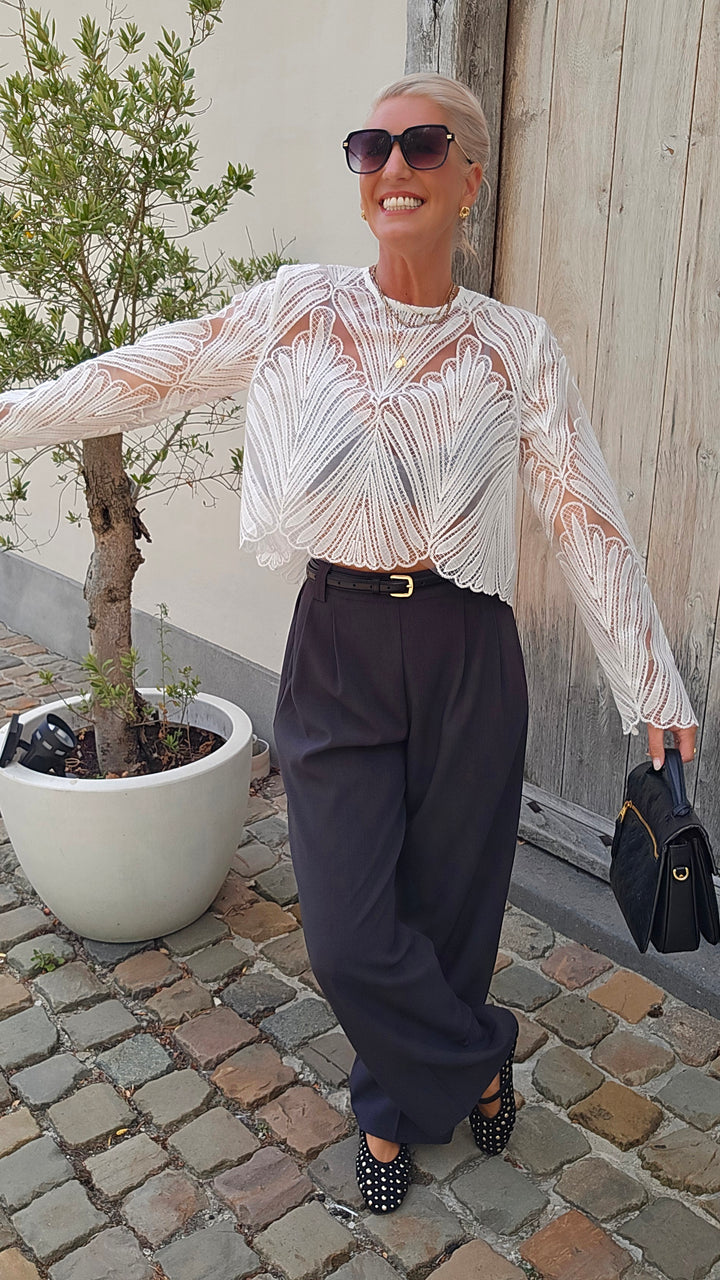 ROMANE lace blouse
