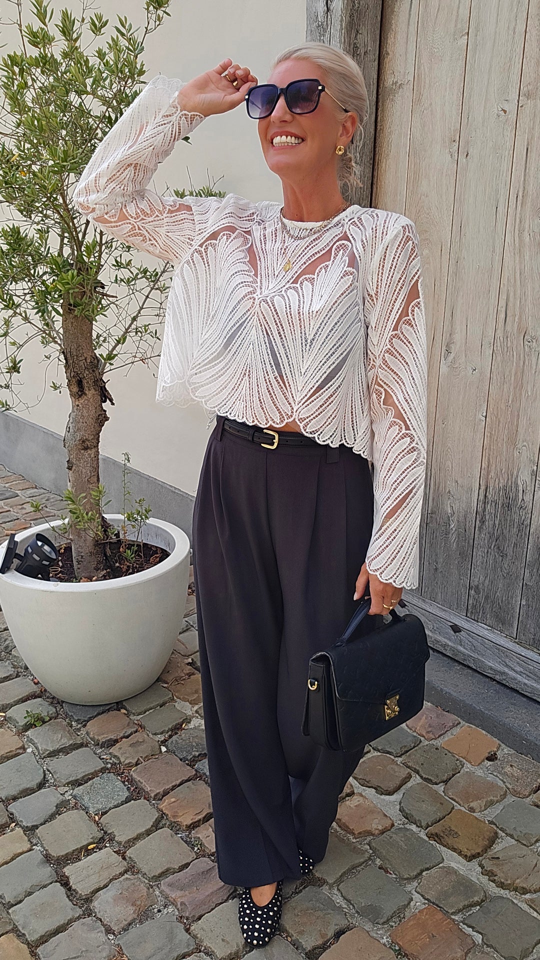 ROMANE lace blouse
