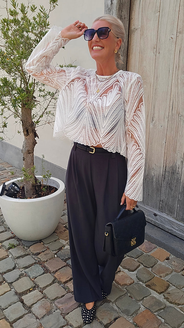 ROMANE lace blouse