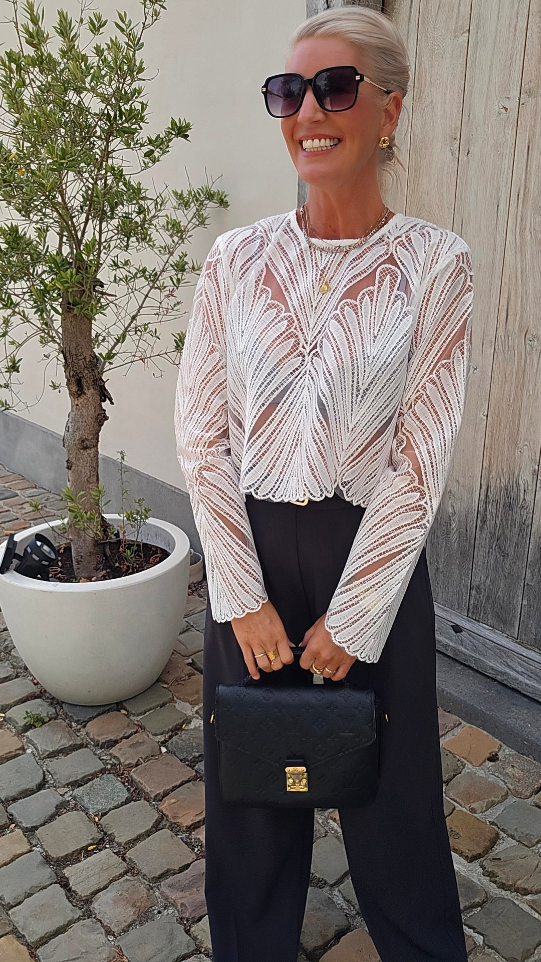 ROMANE lace blouse