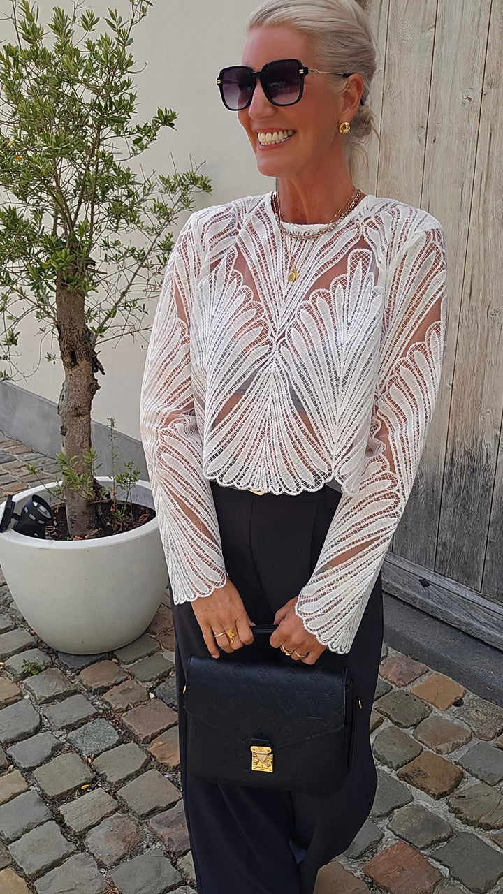 ROMANE lace blouse