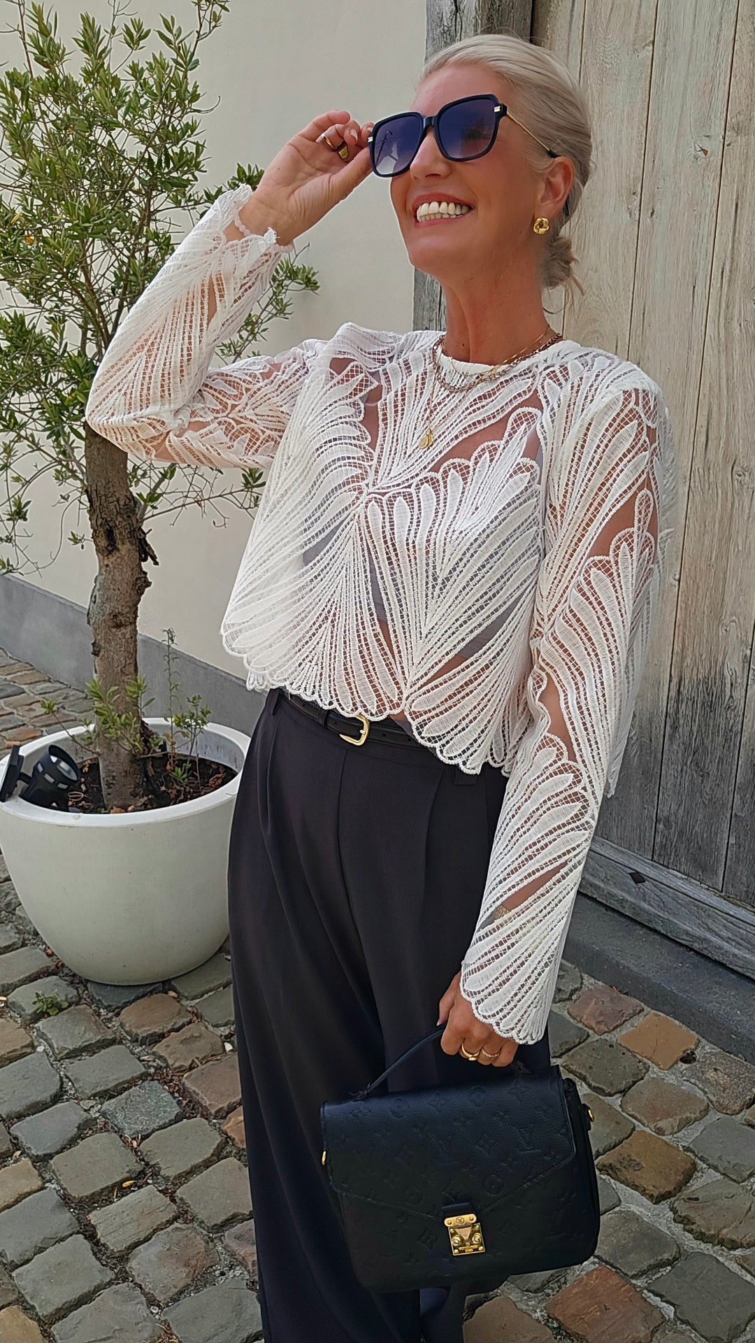 ROMANE lace blouse