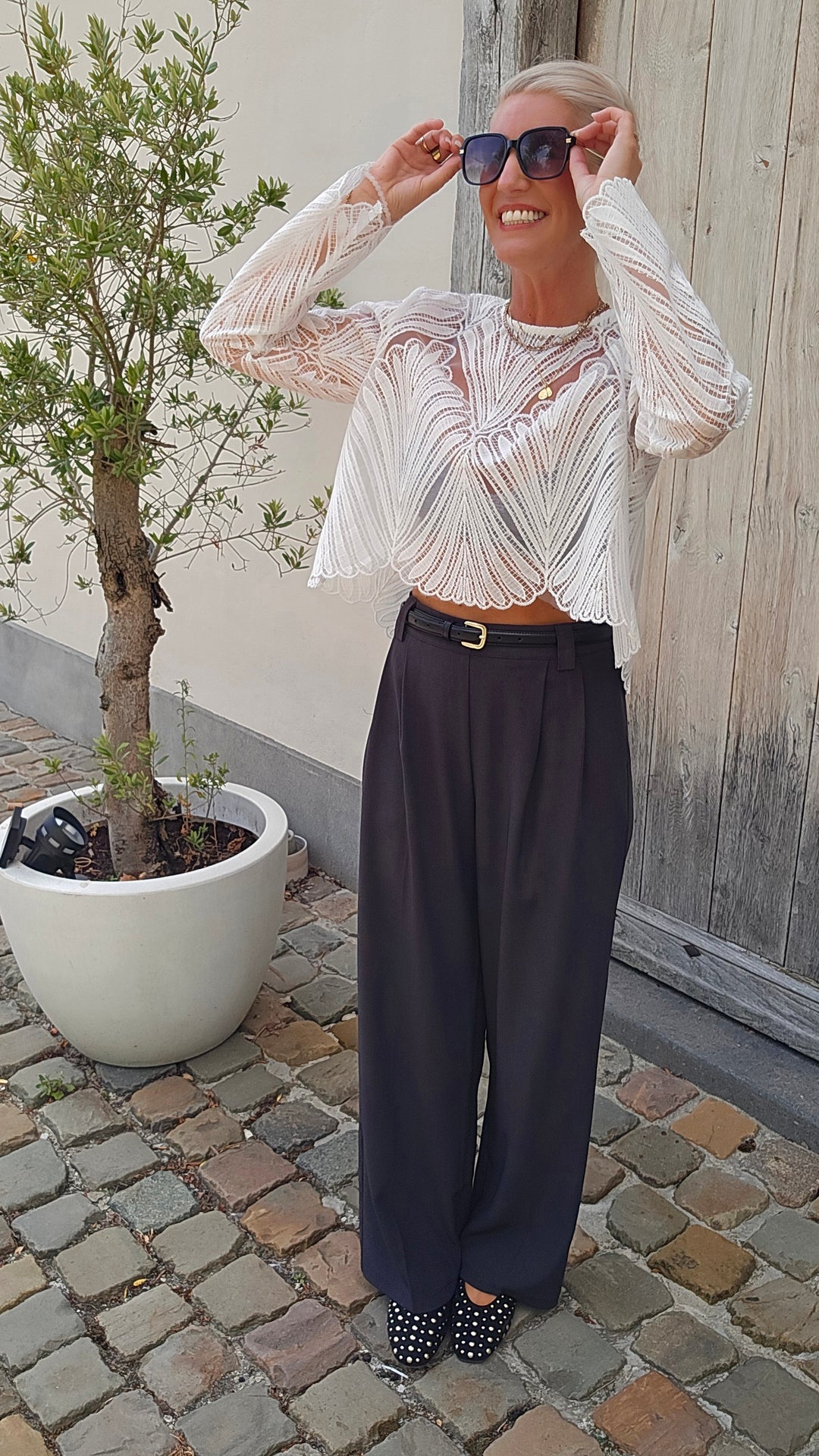ROMANE lace blouse
