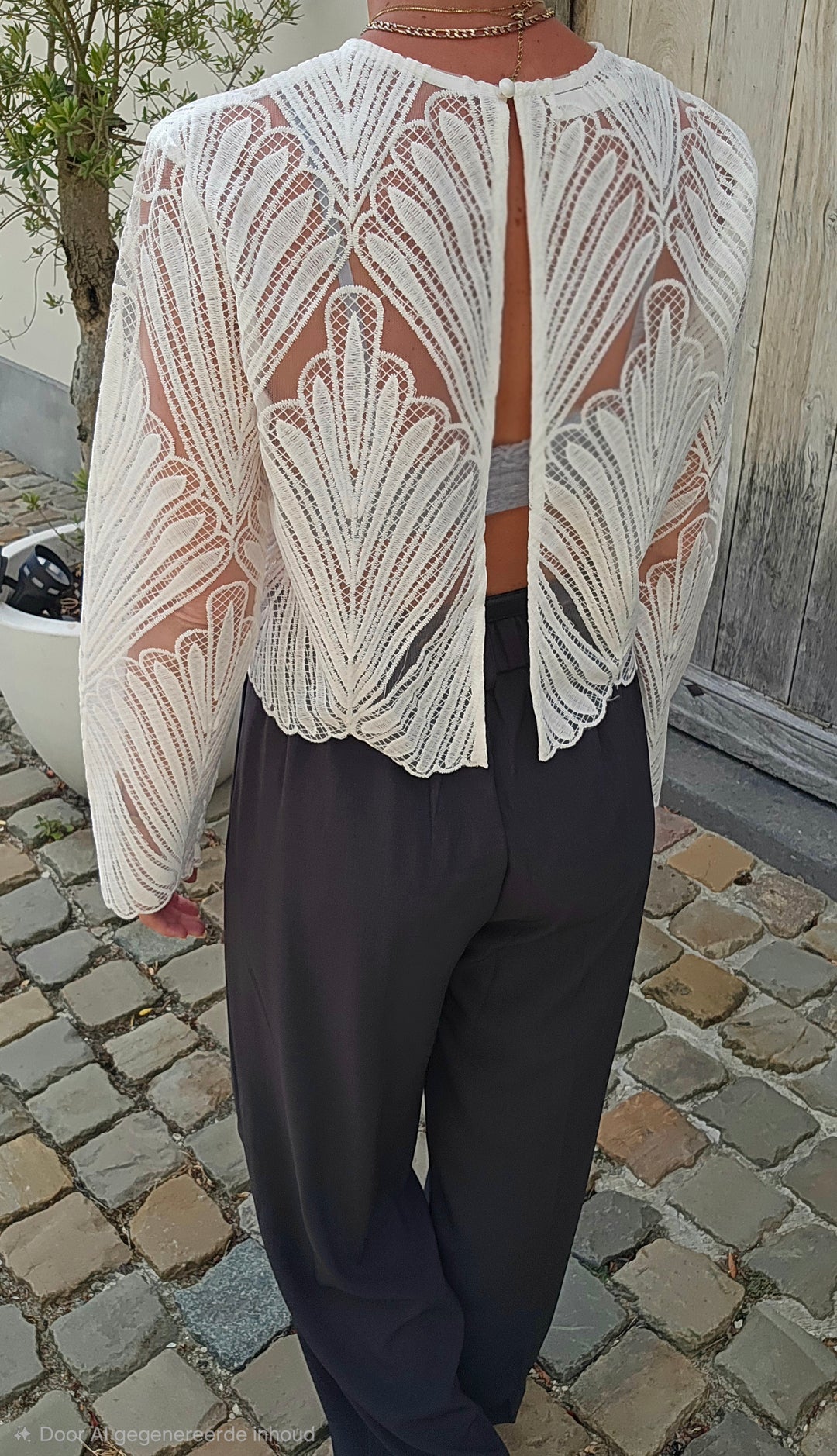 ROMANE lace blouse