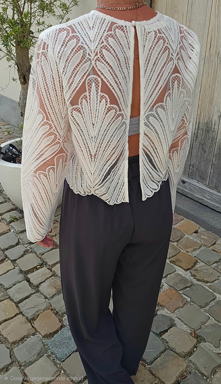 ROMANE lace blouse