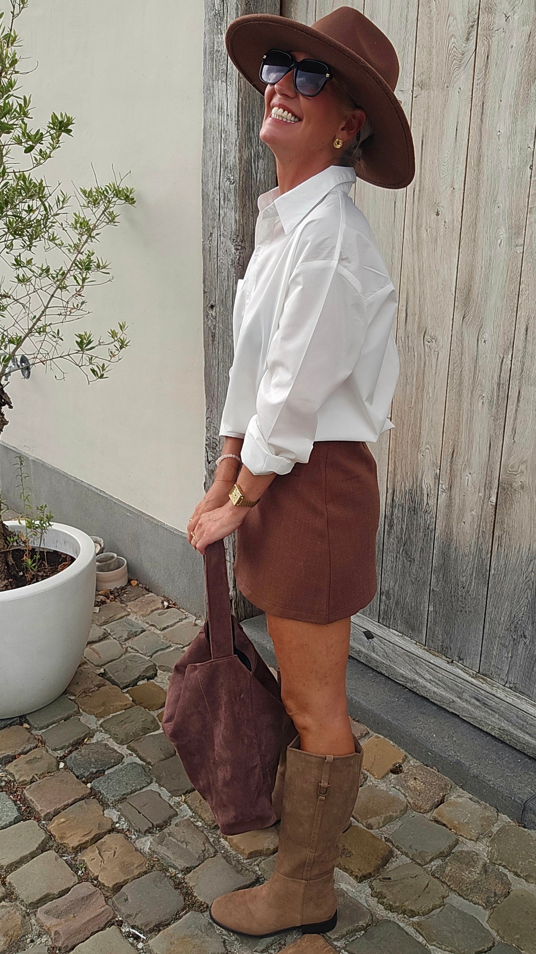 SIENNA skort camel