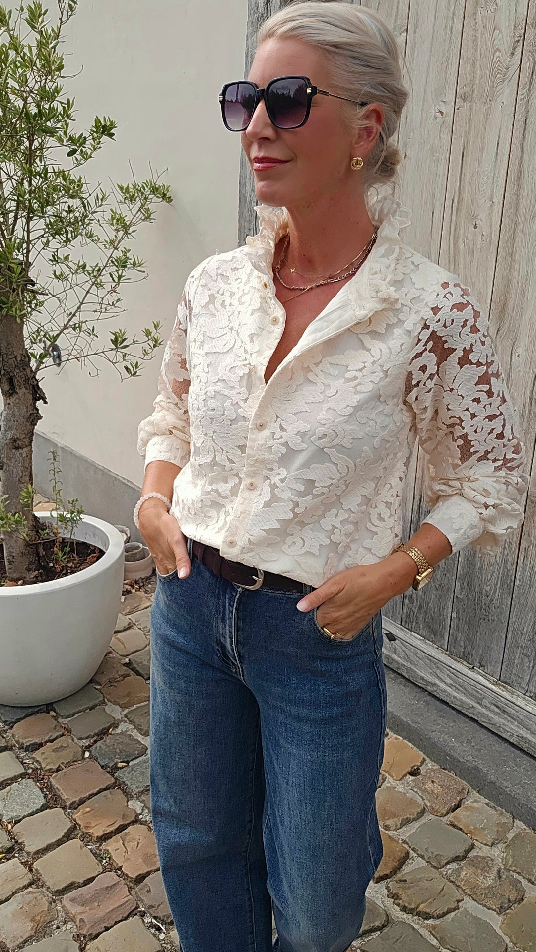 COLETTE lace blouse
