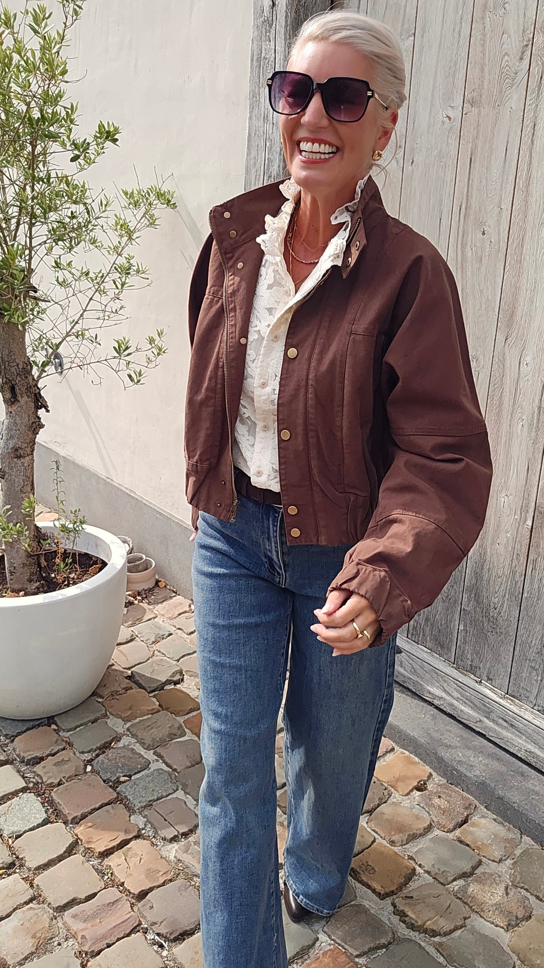 CÉLIANE wide leg jeans