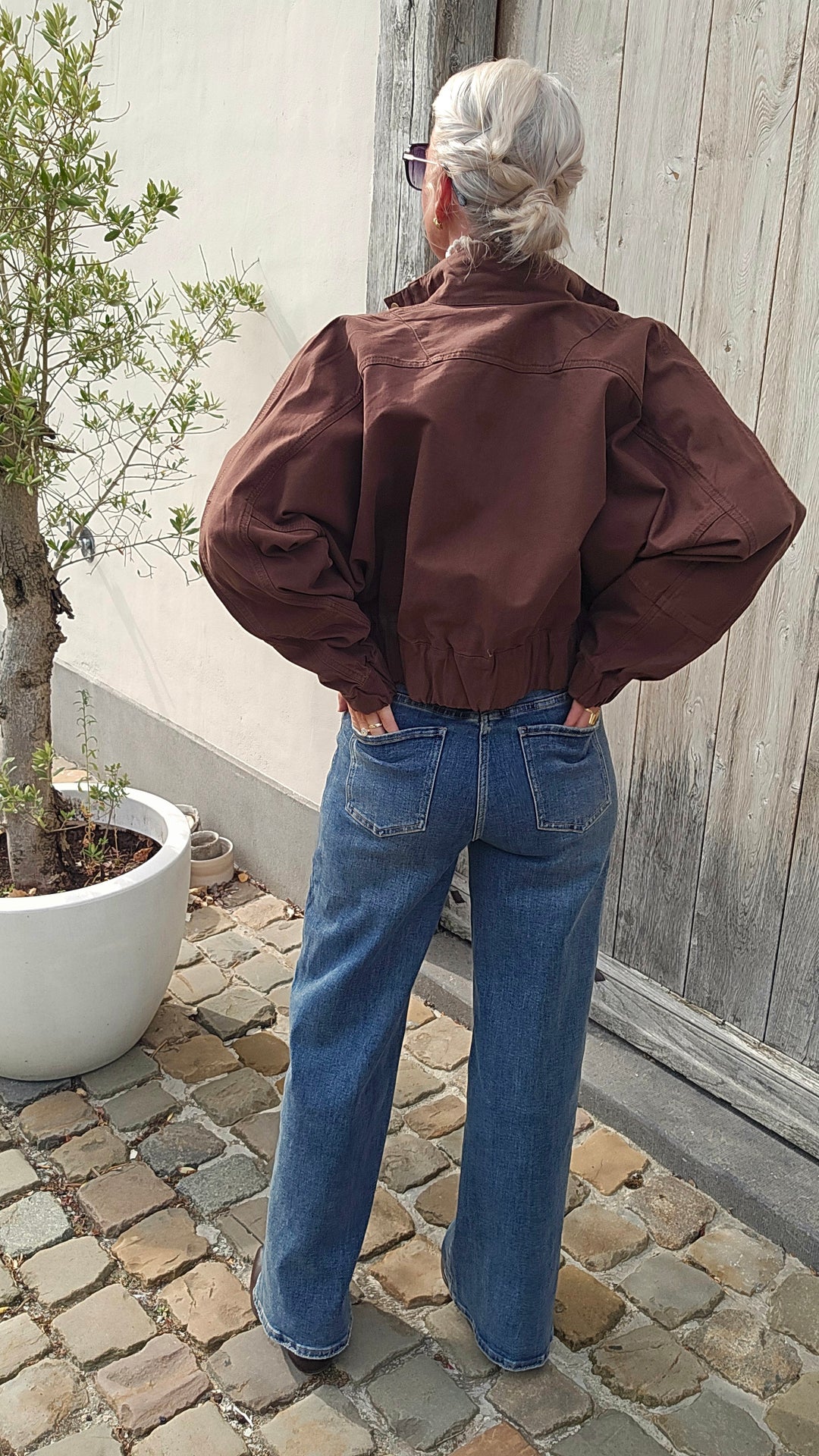 JOSÉPHINE jacket chocolat