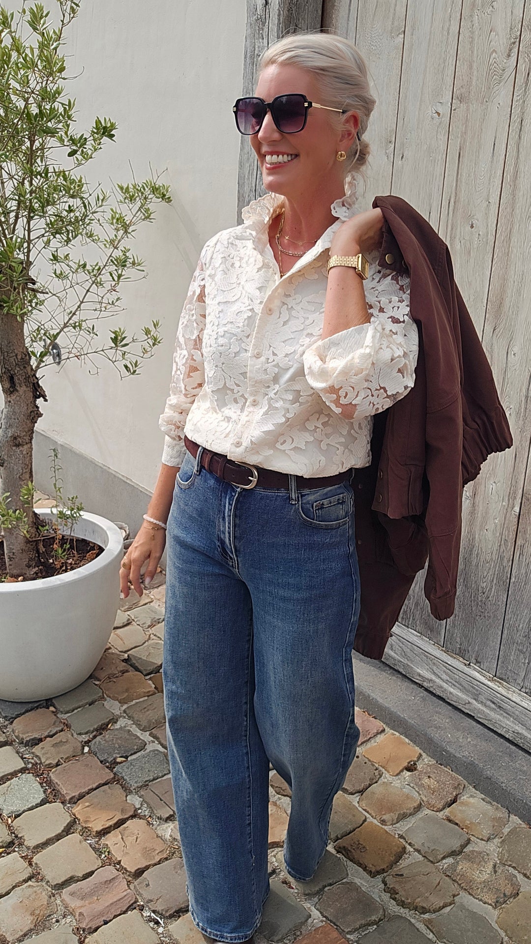 CÉLIANE wide leg jeans