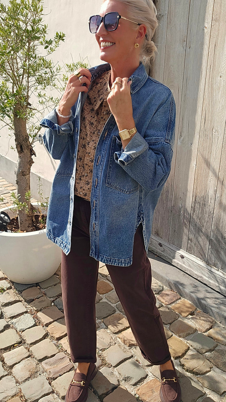 ROMY denim overshirt