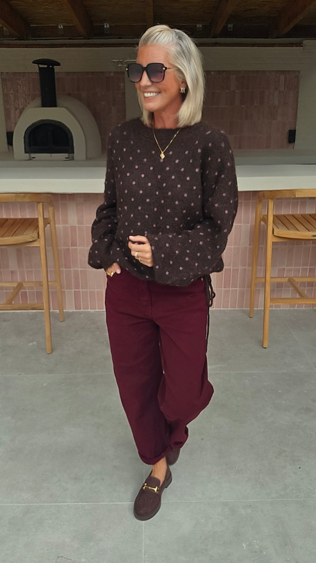 MADÉLAINE knit chocolat