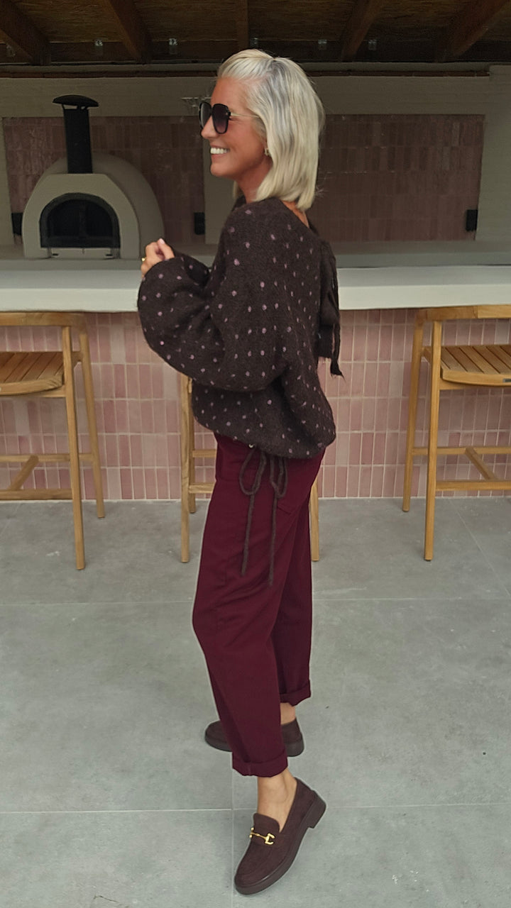 MADÉLAINE knit chocolat