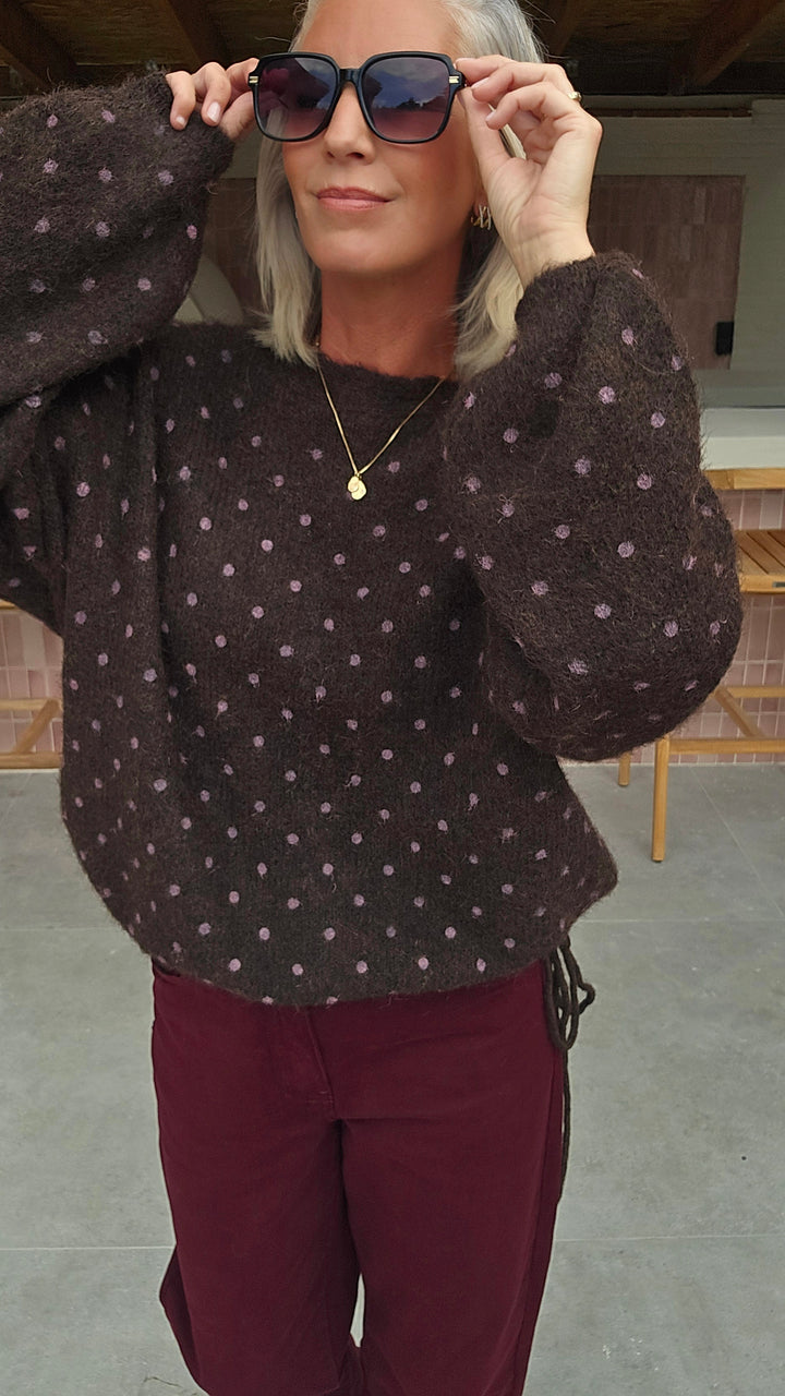 MADÉLAINE knit chocolat