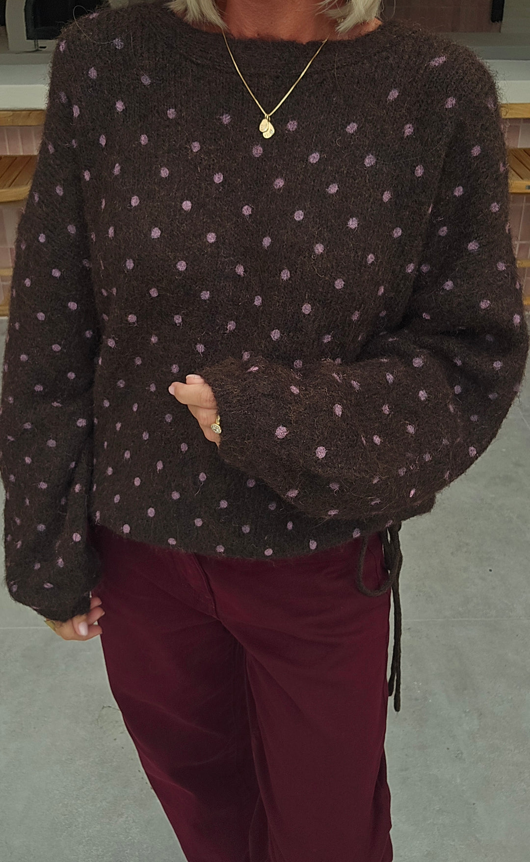 MADÉLAINE knit chocolat