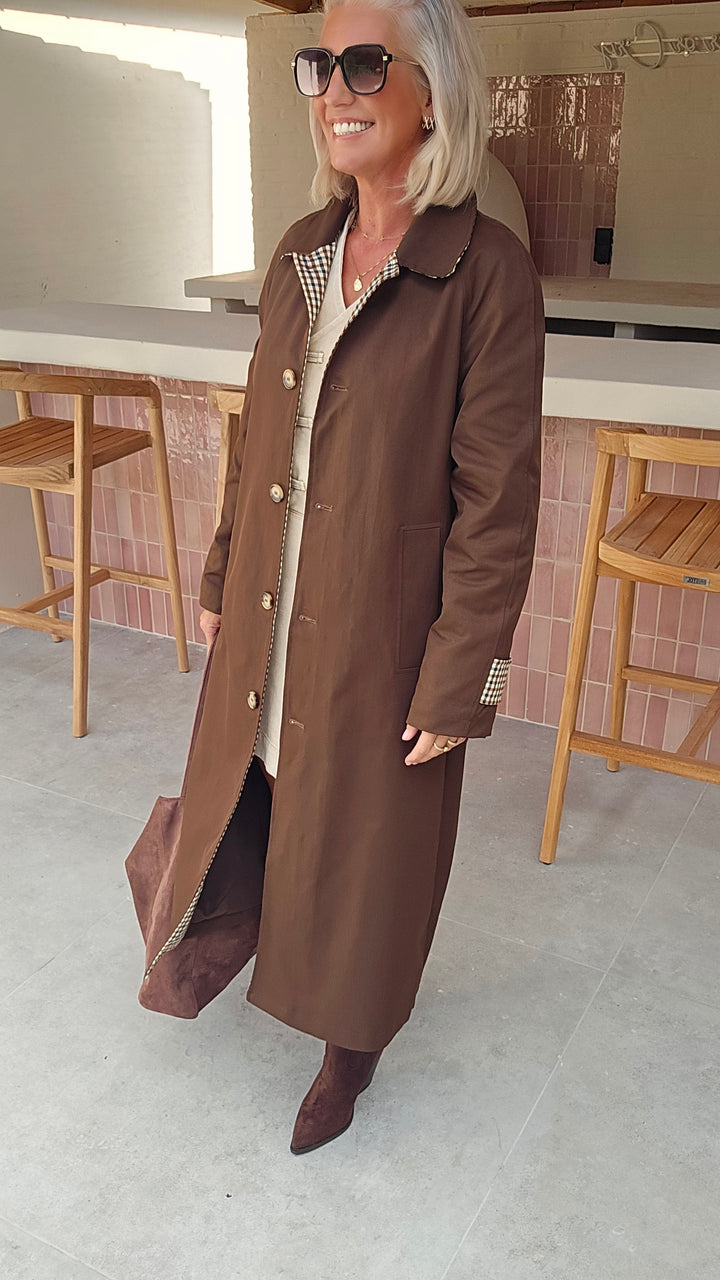 LIZ trench coat