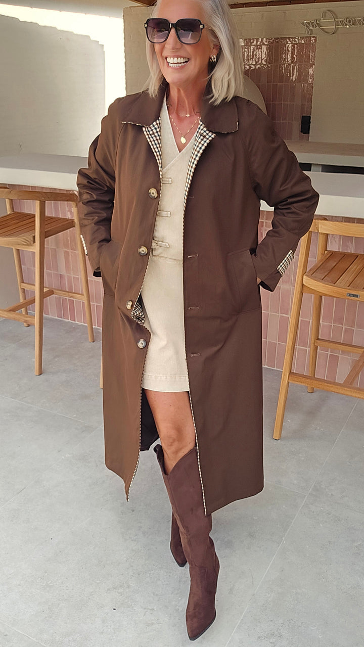 LIZ trench coat