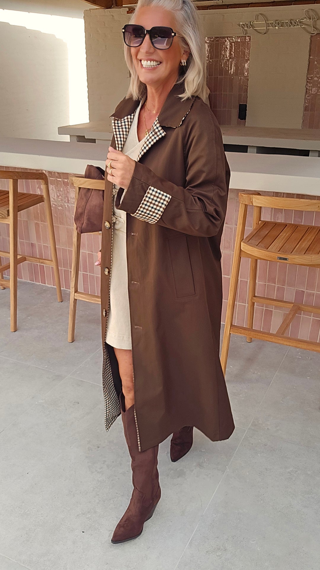 LIZ trench coat