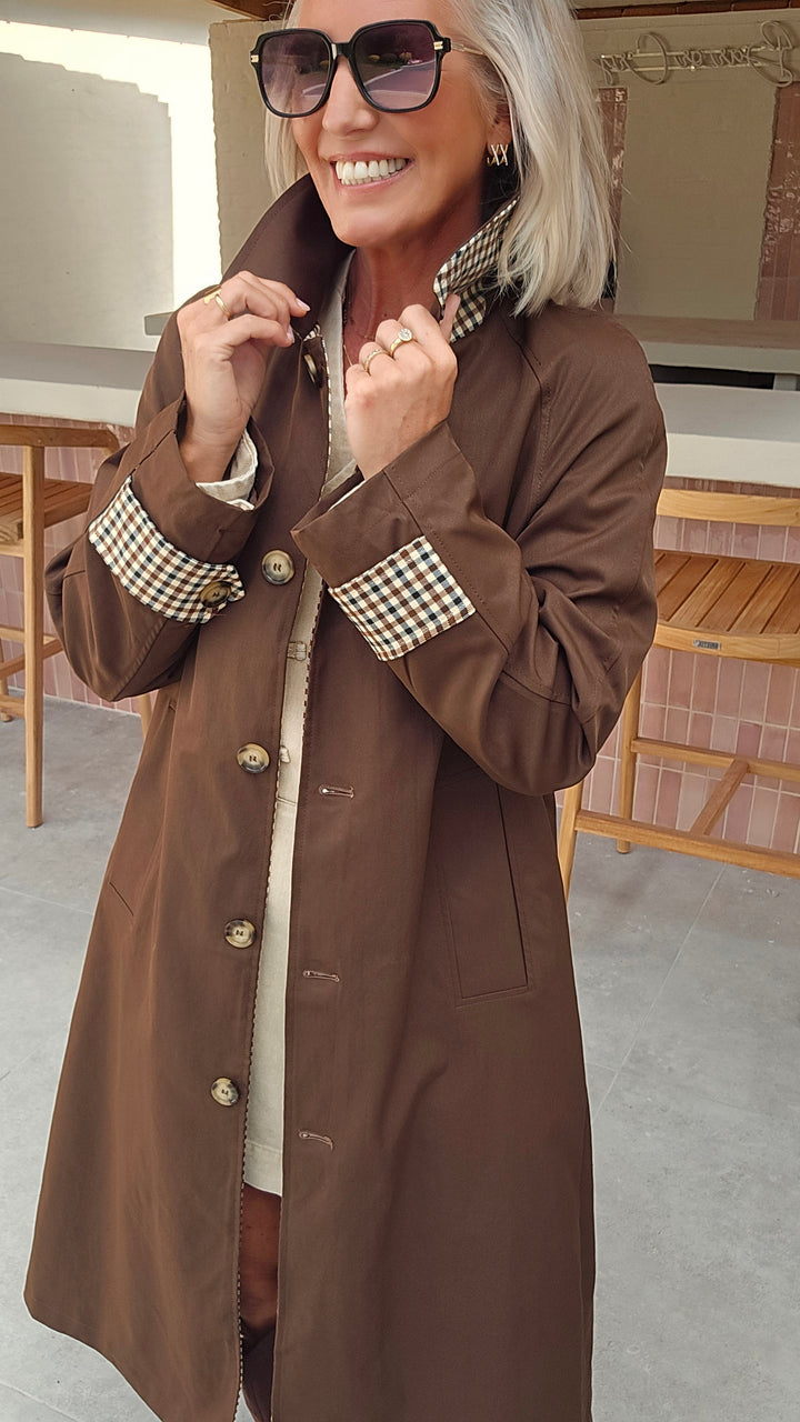 LIZ trench coat
