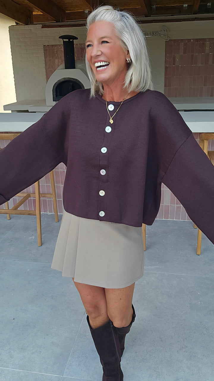 SIENNA skort taupe