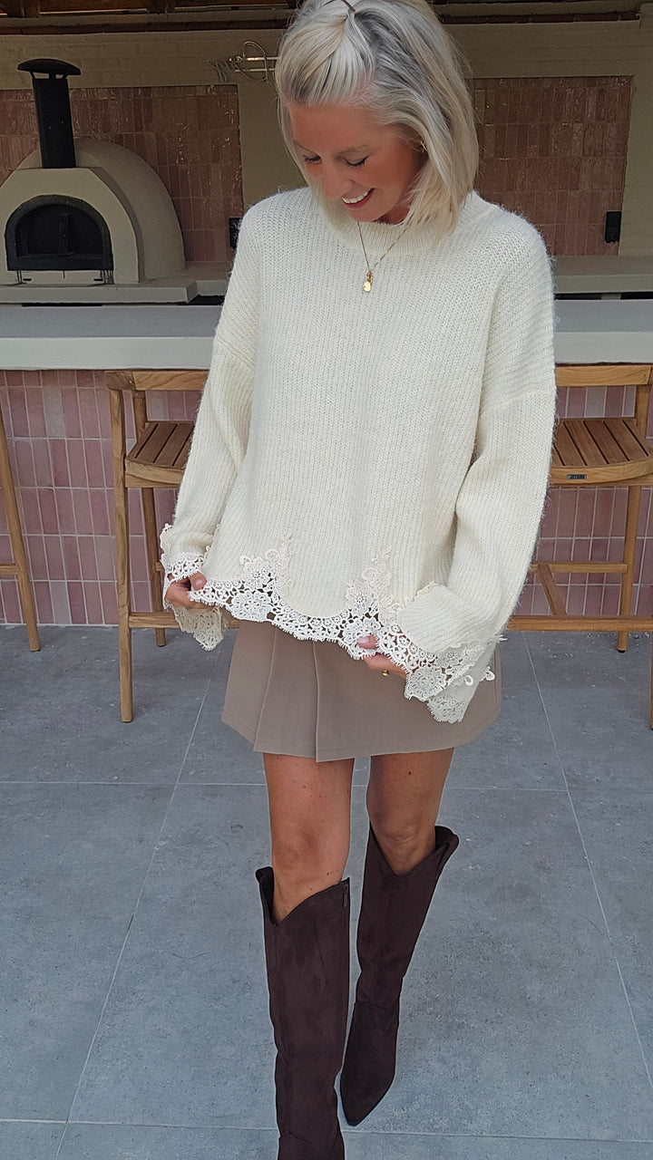 VIVIAN knit ecru